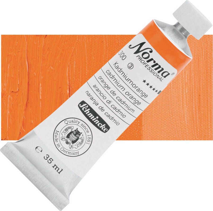 Schmincke Norma Professional Olieverf 35ml Cadmium Orange (300)