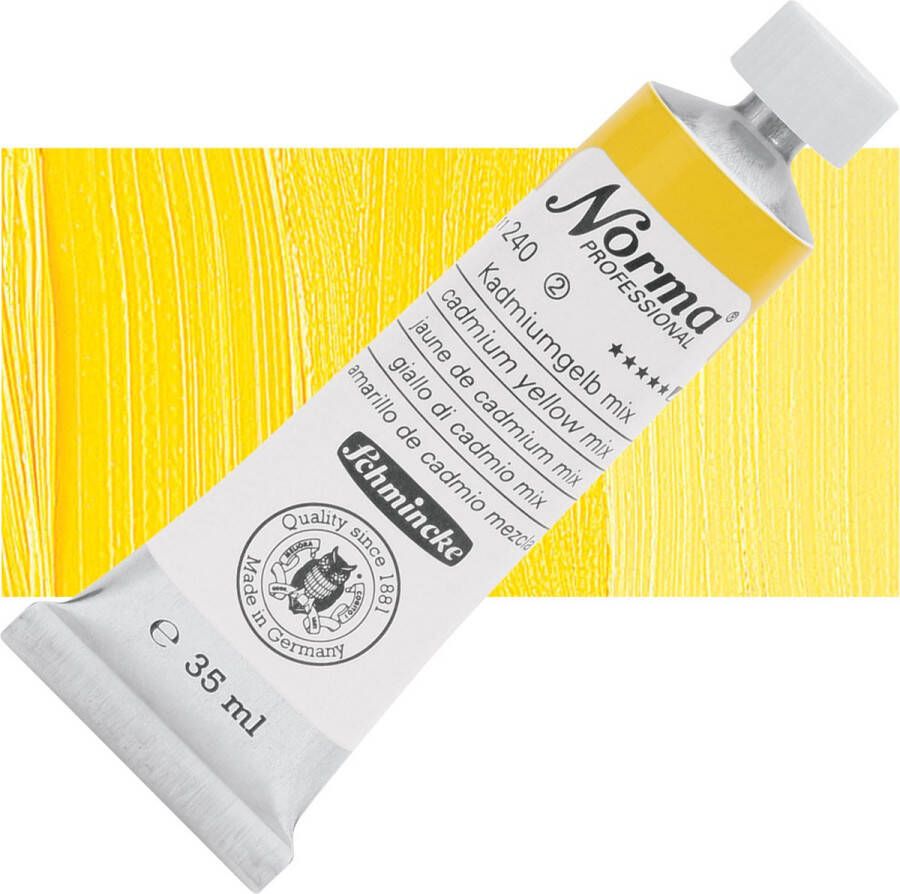 Schmincke Norma Professional Olieverf 35ml Cadmium Yellow (240)