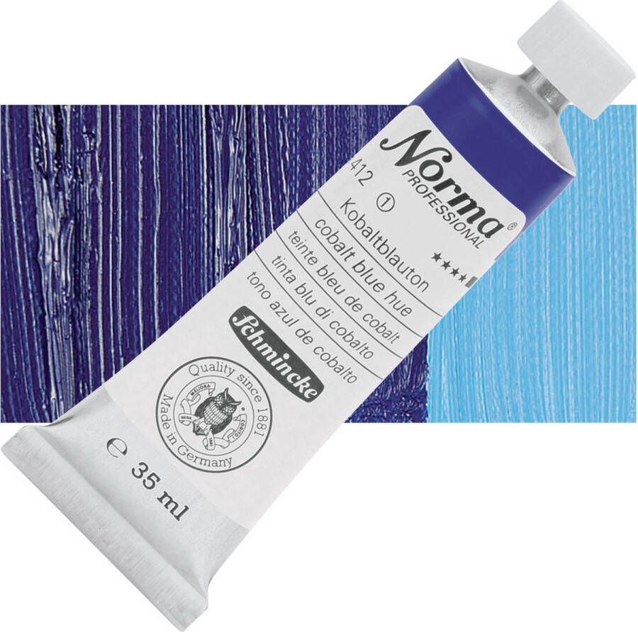 Schmincke Norma Professional Olieverf 35ml Cobalt Blue Hue (412)