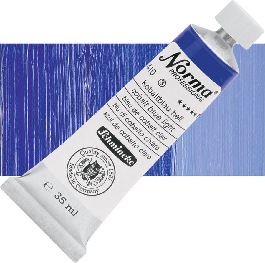 Schmincke Norma Professional Olieverf 35ml Cobalt Blue Light (410)