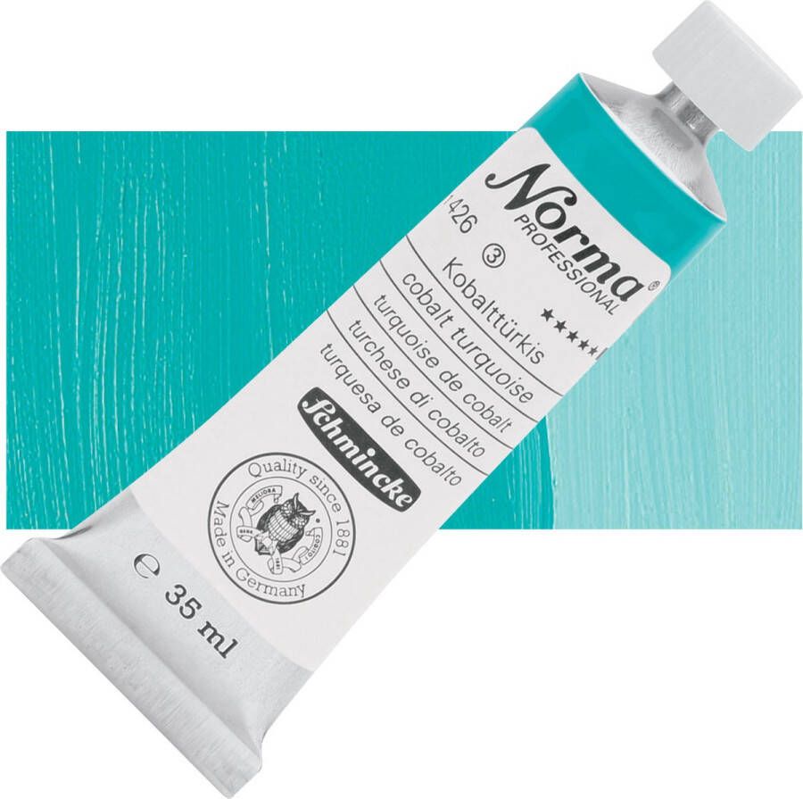 Schmincke Norma Professional Olieverf 35ml Cobalt Turquoise (426)