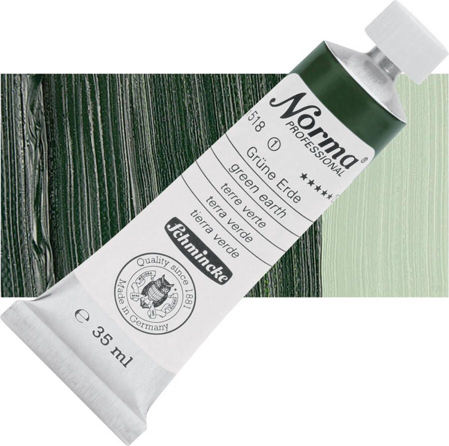 Schmincke Norma Professional Olieverf 35ml Green Earth (518)