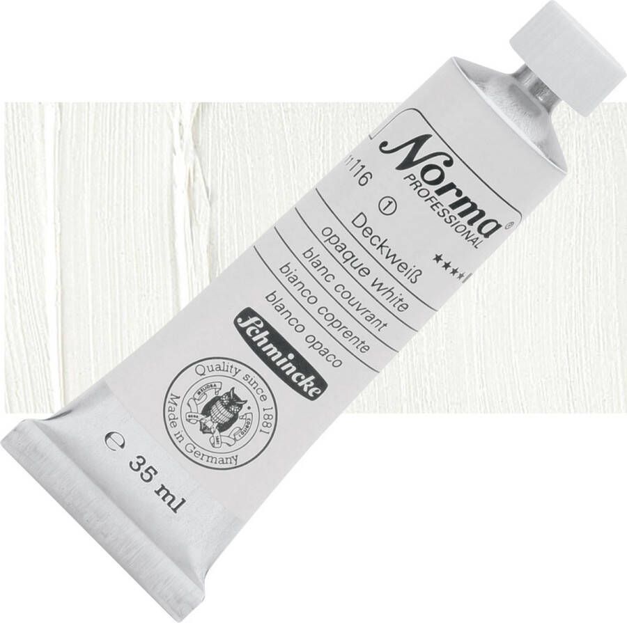 Schmincke Norma Professional Olieverf 35ml Opaque White (116)