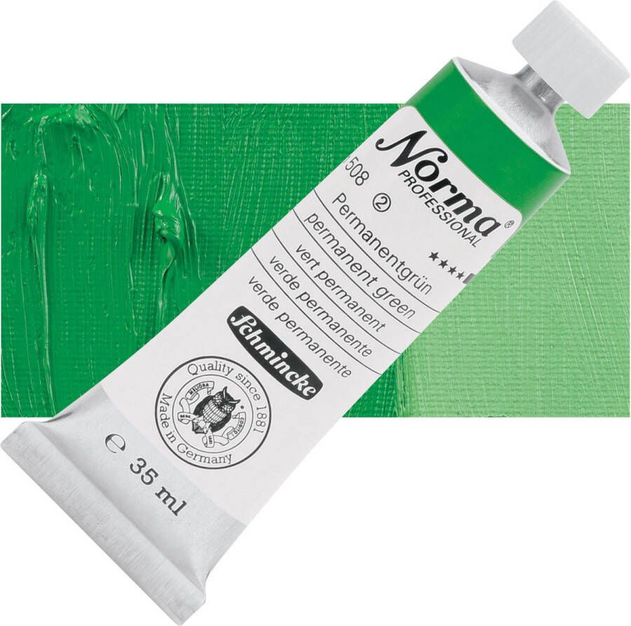 Schmincke Norma Professional Olieverf 35ml Permanent Green (508)