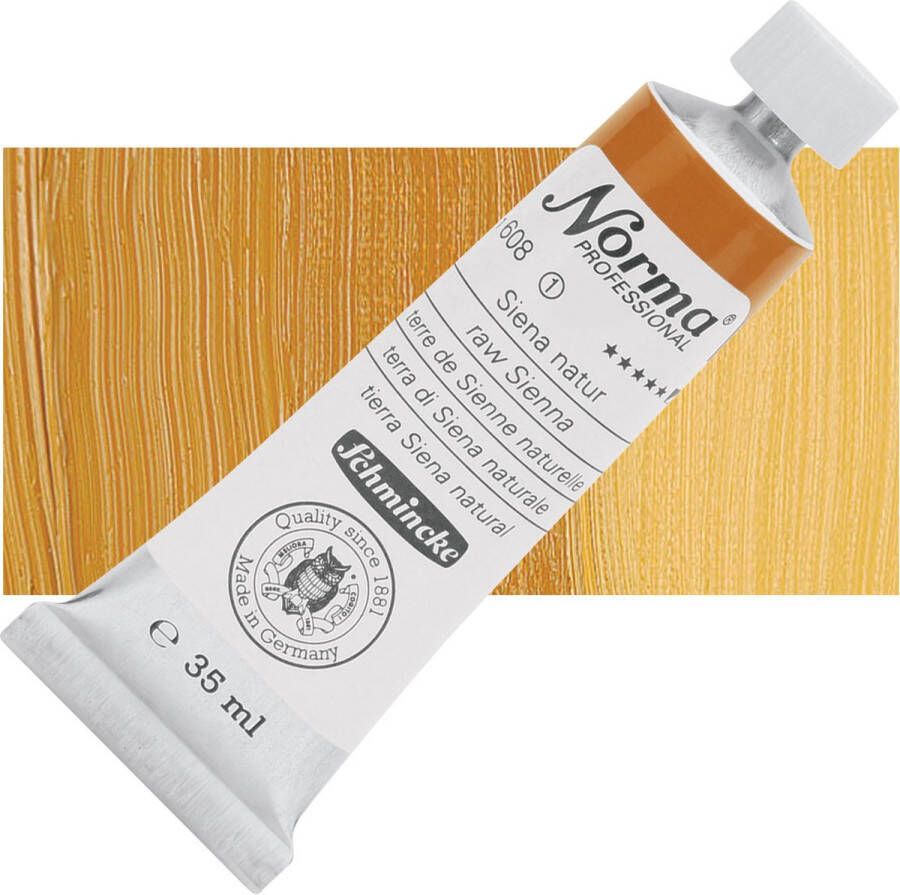 Schmincke Norma Professional Olieverf 35ml Raw Sienna (608)