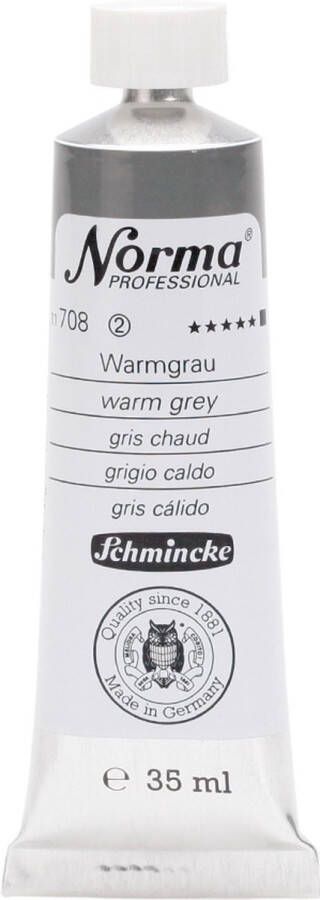 Schmincke Norma Professional Olieverf 35ml Warm Grey (708)