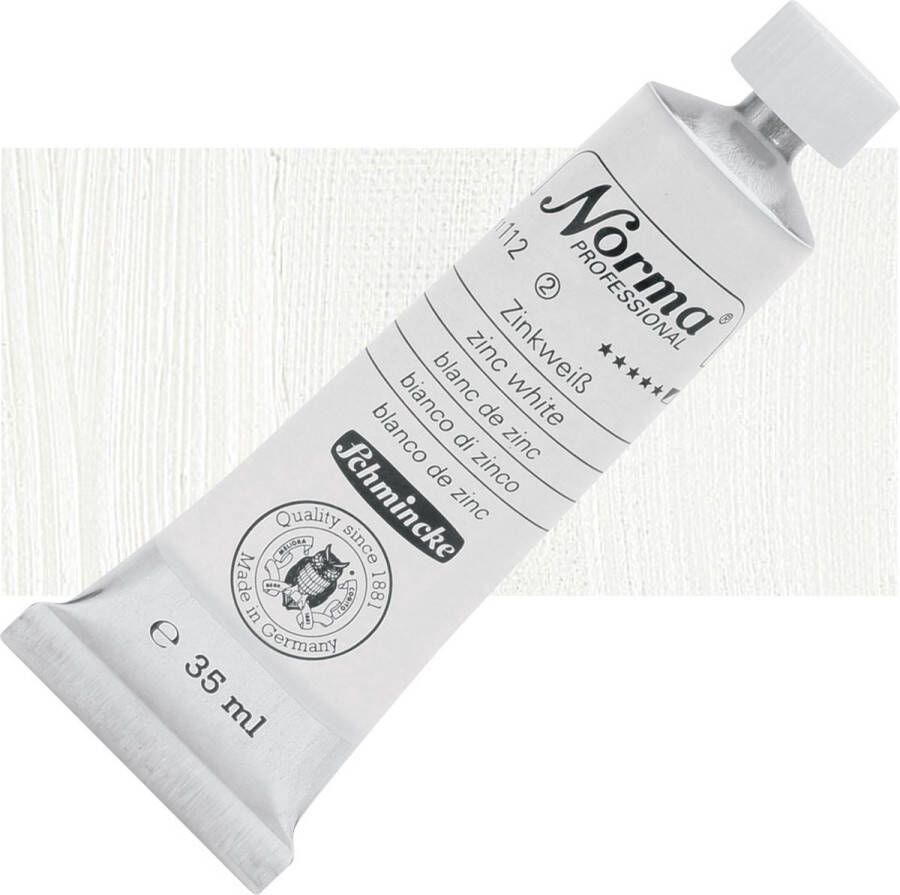 Schmincke Norma Professional Olieverf 35ml Zinc White (112)