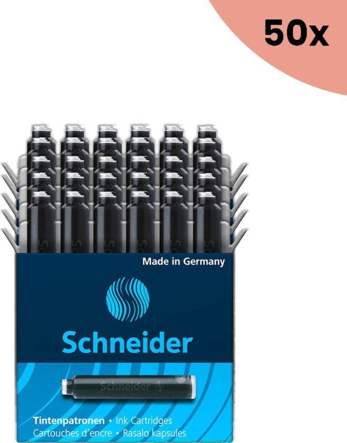 Schneider 25x Inktpatronen doos a 6 stuks zwart