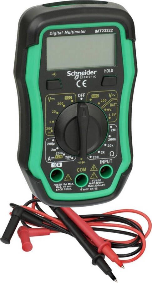 Schneider Electric Digitale Multimeter Cat III 600V Thorsman IMT23222