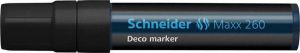 Schneider krijtmarker Maxx 260 zwart S-126001