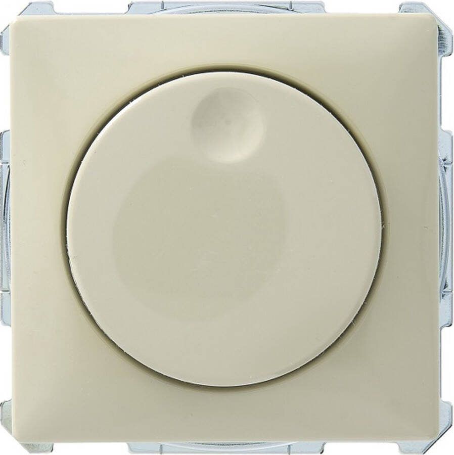 Schneider Merten Artec Dimmer 20-500W voor spoelentrafo + afdekplaat inbouw (Crème)