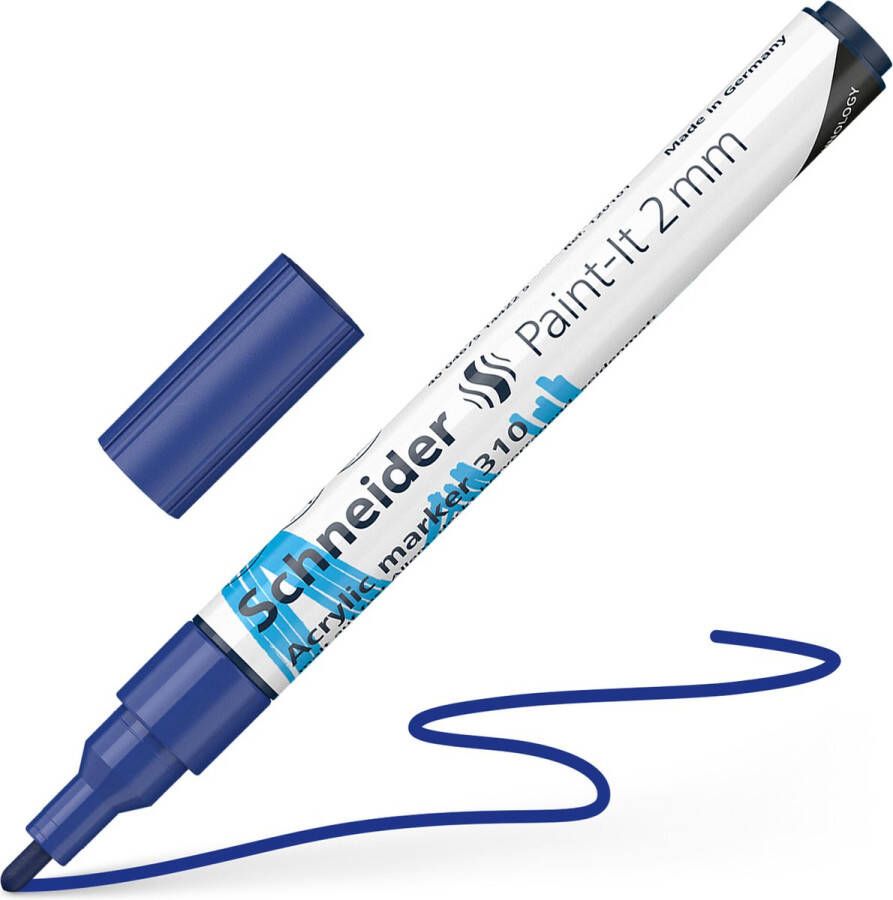 Schneider Schrijfwaren Schneider acrylmarker Paint-it 310 2mm blauw S-120103