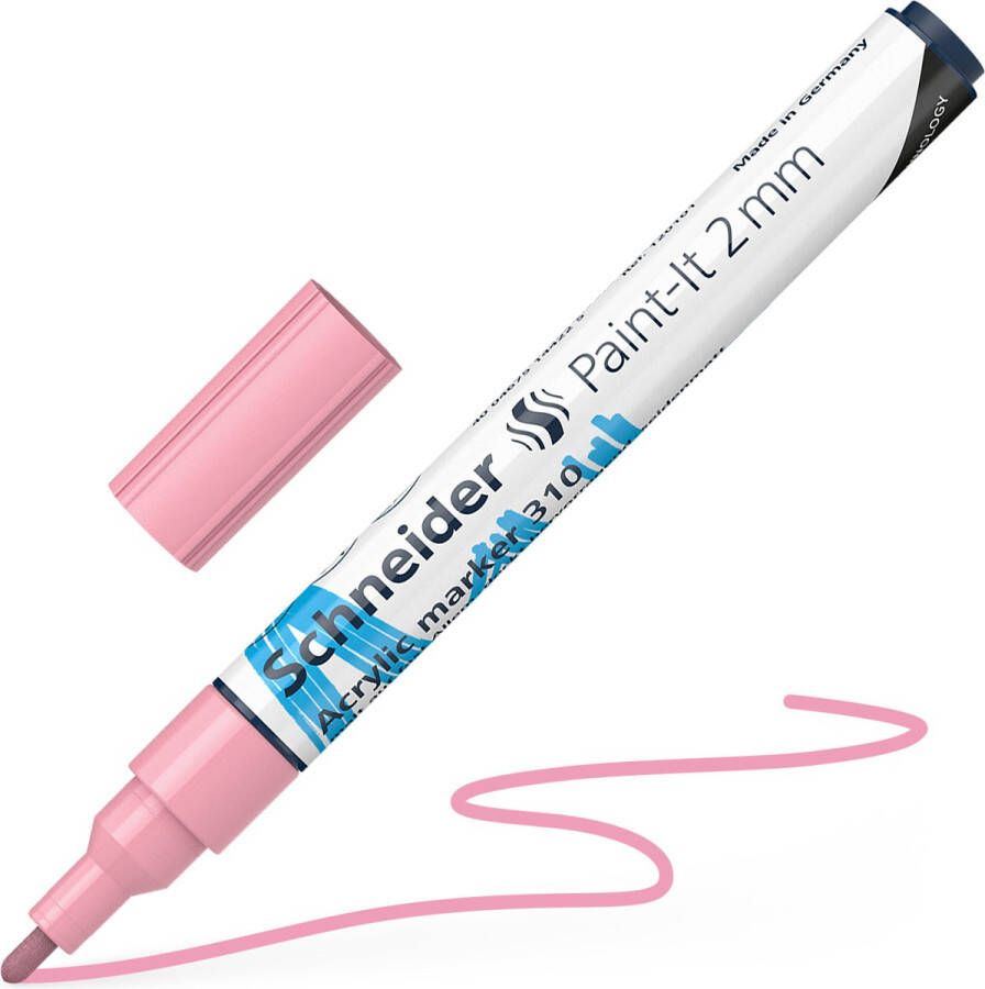 Schneider Schrijfwaren Schneider acrylmarker Paint-it 310 2mm pastel roze S-120129