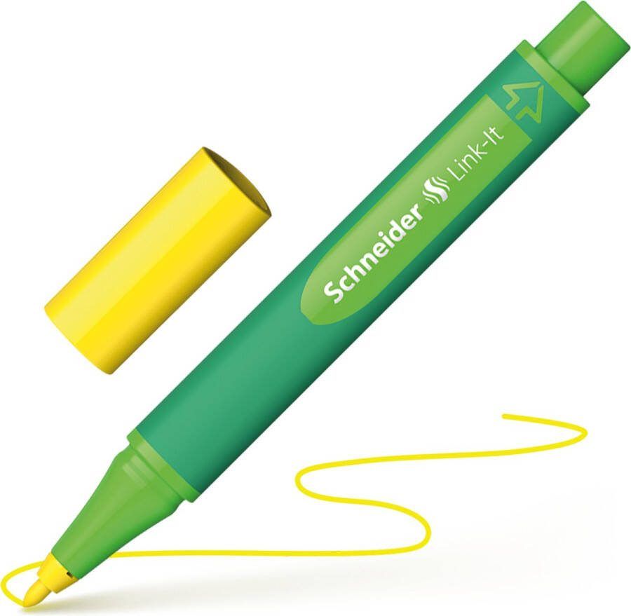 Schneider Schrijfwaren Schneider viltstift Link-It 1 0mm golden-yellow S-192005