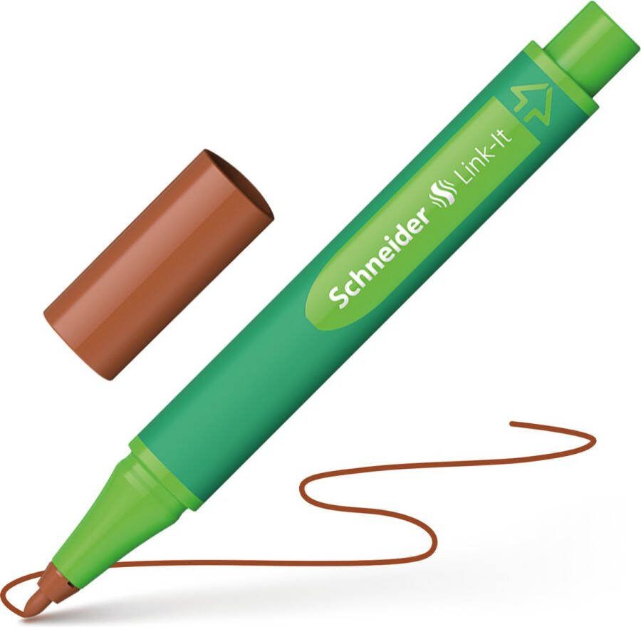 Schneider Schrijfwaren Schneider viltstift Link-It 1 0mm mahogany-brown S-192007