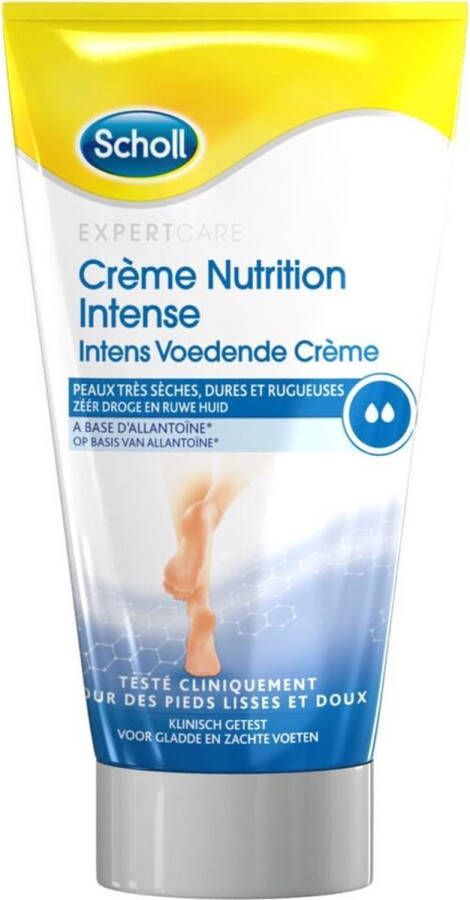 Scholl Voetcrème Intense Voedende Intens Crème Zeer Droge Huid 150 ml