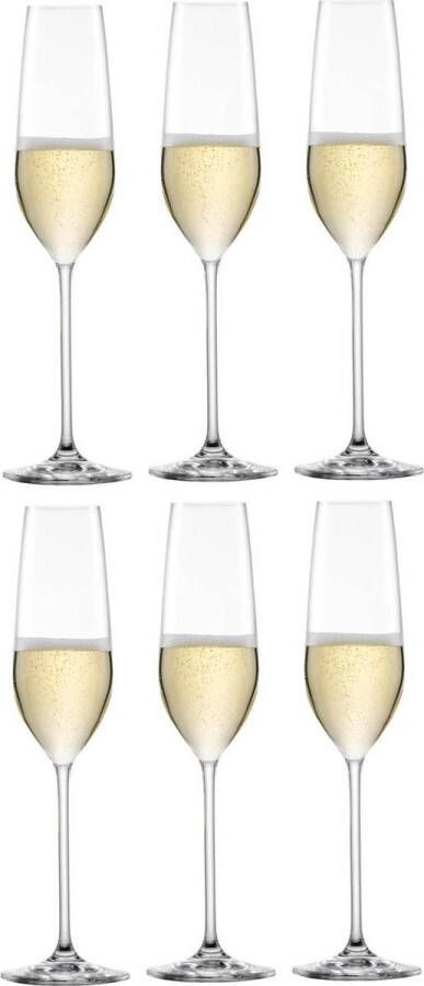 Schott Zwiesel Champagneglazen Fortissimo 240 ml 6 stuks