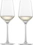 Schott Zwiesel Glas Pure Riesling wijnglas 2 0.3 Ltr Geschenkverpakking 2 glazen - Thumbnail 1