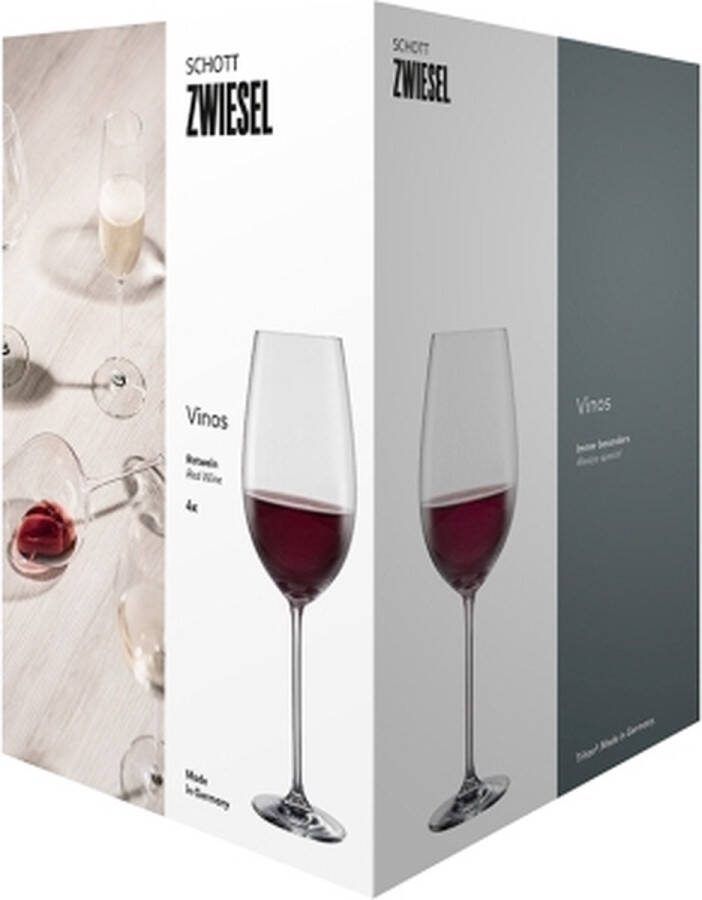 Schott Zwiesel Vinos Bordeaux wijnglas 130 0.768Ltr set van 4