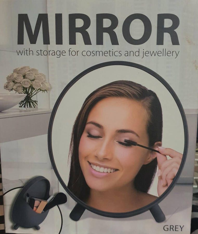 Schou company Make-up spiegel met Opbergruimte