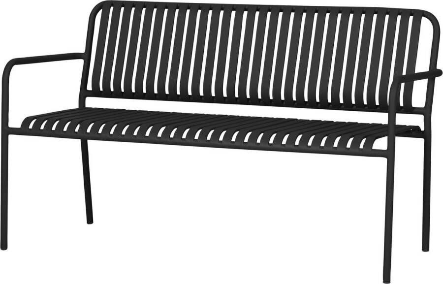 Hioshop Stella tuinbank zwart