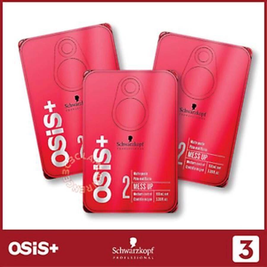 Schwarzkopf 3x Osis+ Mess Up 100 ml