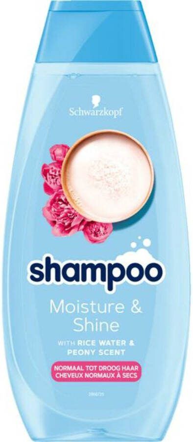 Schwarzkopf 5x Moisture & Shine Shampoo 400 ml