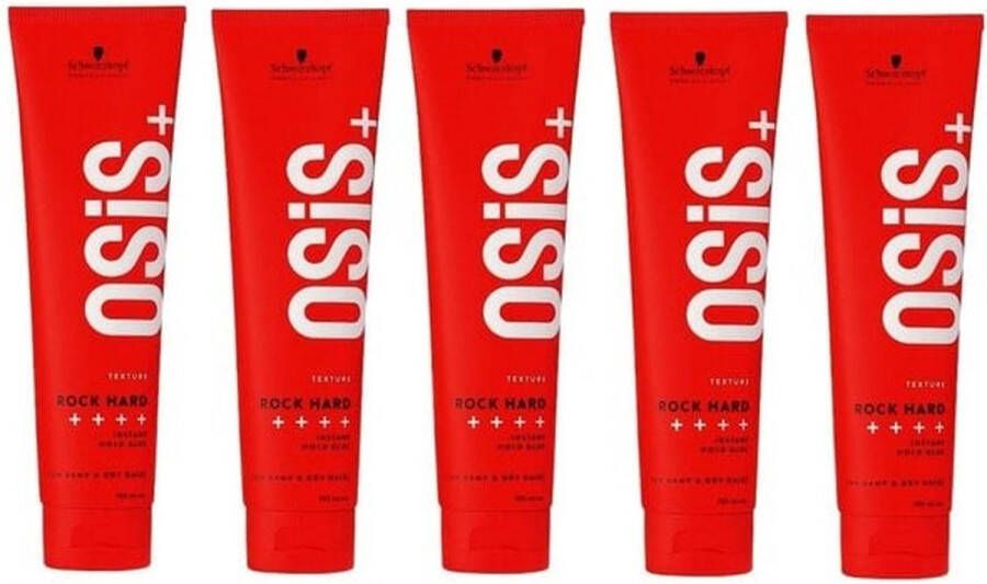 Schwarzkopf 5x Osis Rock Hard Gel 5x 150ml