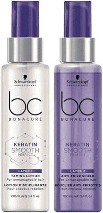 Schwarzkopf BC Bonacure Keratin Smooth Duo Layering 2x100ml