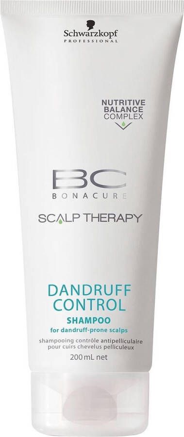 Schwarzkopf BC Bonacure Scalp Therapy Dandruff Control Shampoo 200 ml
