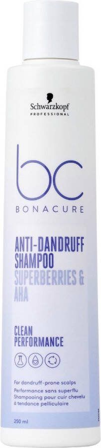Schwarzkopf Bonacure Anti-Dandruff Shampoo 250ml Anti-roos vrouwen Voor Alle haartypes