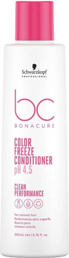 Schwarzkopf Bonacure Color Freeze Conditioner 200ml Conditioner voor ieder haartype