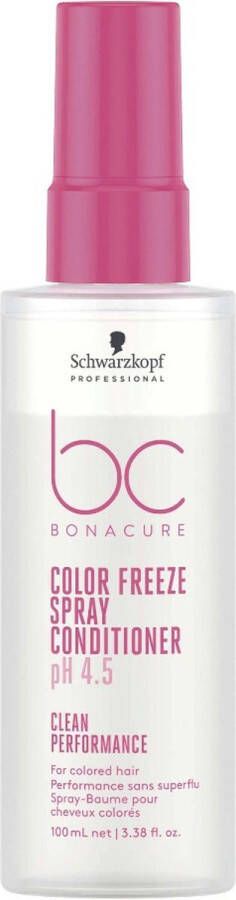 Schwarzkopf Bonacure Color Freeze Spray Conditioner 100ml Conditioner voor ieder haartype