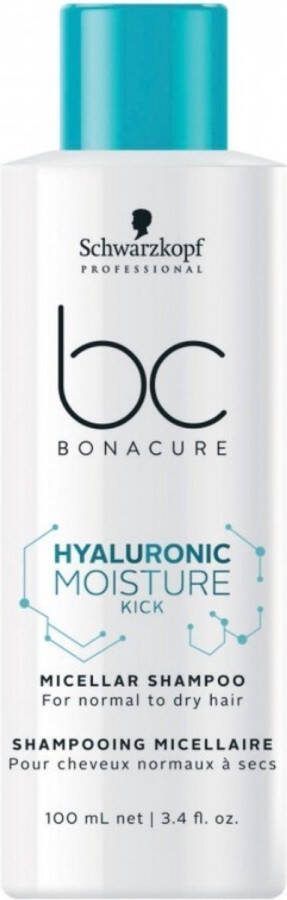 Schwarzkopf Bonacure Hyaluronic Moisture Kick Shampoo Travel Size 100ml