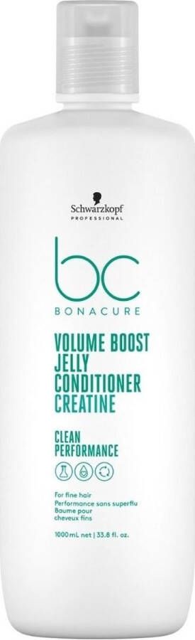 Schwarzkopf Bonacure Volume Boost Jelly Conditioner 1000ml Conditioner voor ieder haartype