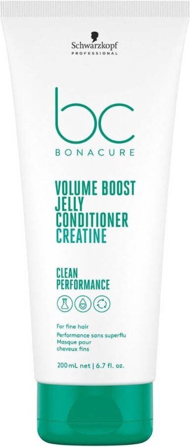 Schwarzkopf Bonacure Volume Boost Jelly Conditioner 200ml Conditioner voor ieder haartype