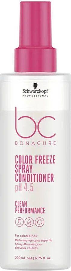 Schwarzkopf Conditioner voor Droog Haar Bonacure Color Freeze Spray (200 ml) pH 4.5