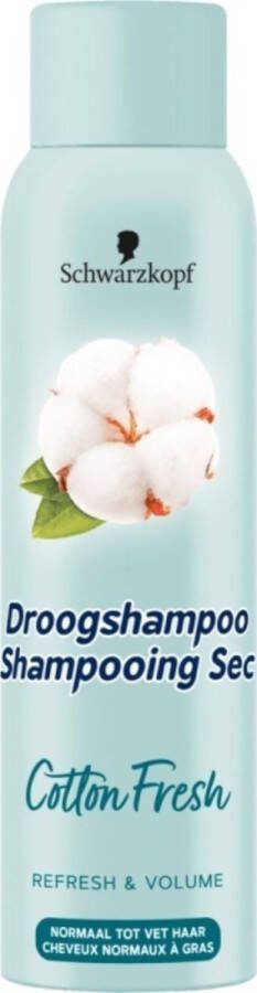 Schwarzkopf Droogshampoo Cotton Fresh 150 ml