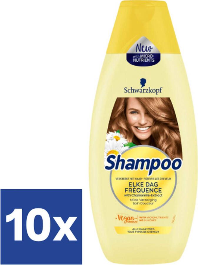 Schwarzkopf Elke Dag Shampoo 10 x 400 ml