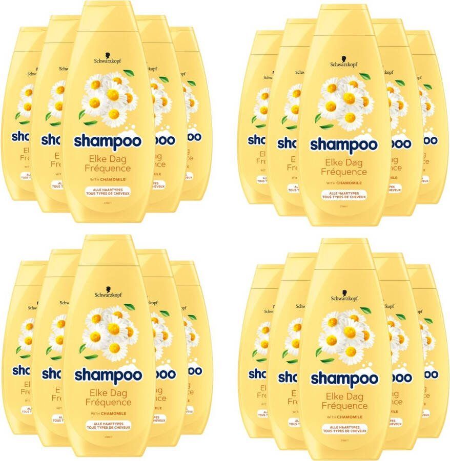 Schwarzkopf Elke Dag shampoo 20x400 ml voordeelverpakking