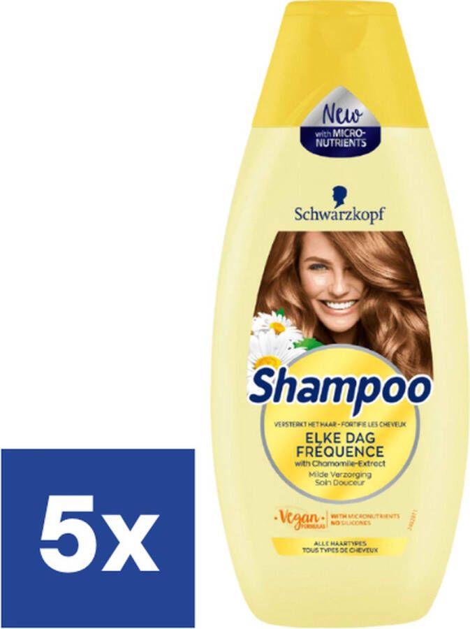Schwarzkopf Elke Dag Shampoo 5 x 400 ml