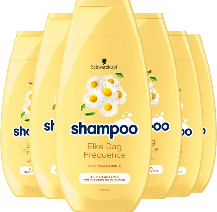 Schwarzkopf Elke Dag Shampoo 6 x 250ml