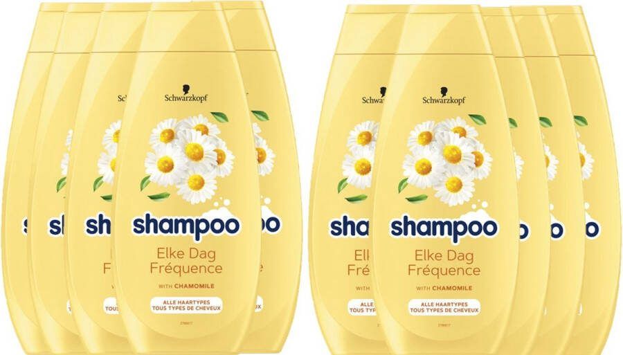 Schwarzkopf Elke dag Shampoo (Voordeelverpakking) 10 x 400 ml