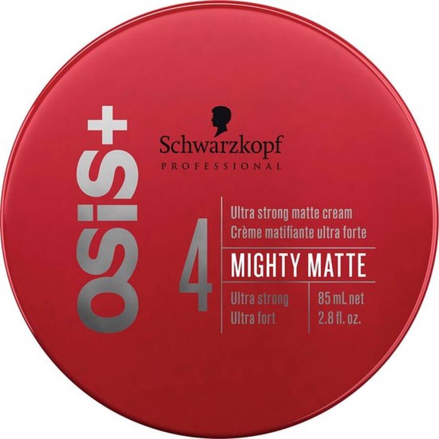 Schwarzkopf Firm Hold Wax Osis+ 4 Mighty Matte (85 ml) Voordeelverpakking 12 stuks