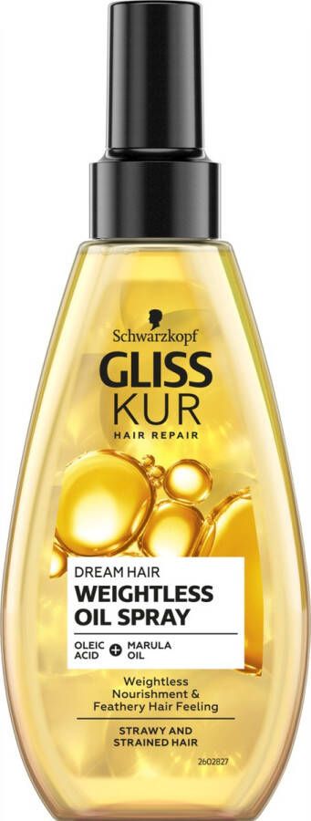 Schwarzkopf Gliss Kur Gliss Kur Oil Nutritive Dream Hair Vederlichte Oil 1 stuk