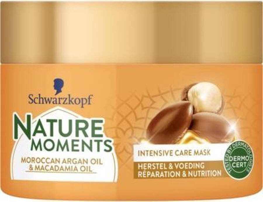 Schwarzkopf Haarmasker Argan Oil & Macadamia 250 ml