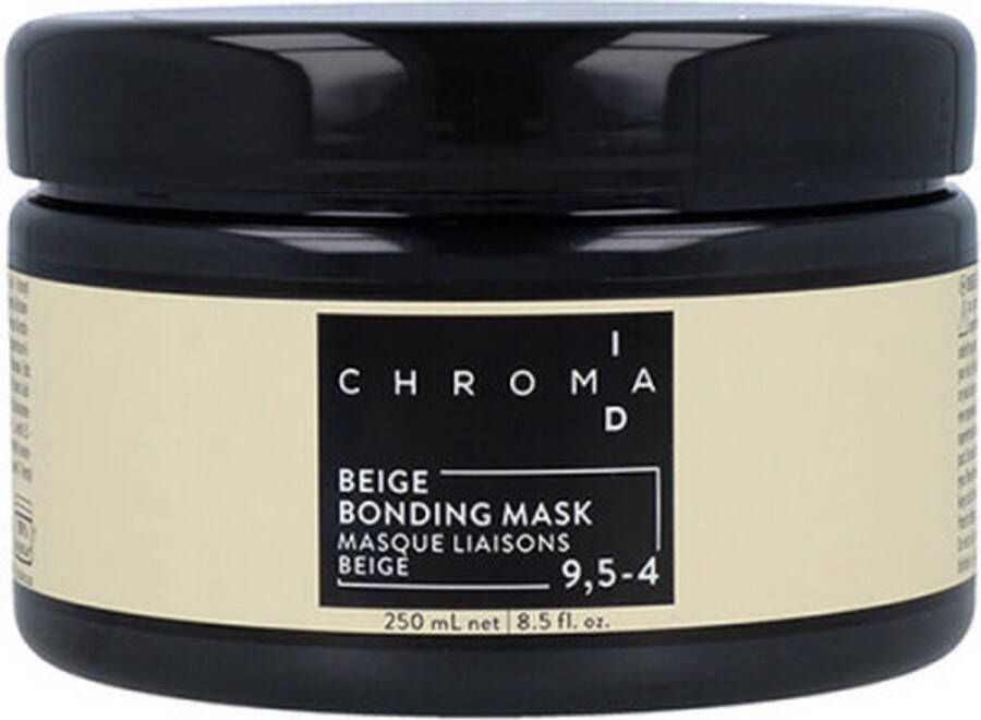 Novex Haarmasker Igora Chroma Id Color Mask Schwarzkopf 9 5-4 Semi-permanente kleurstof (250 ml) (250 ml)