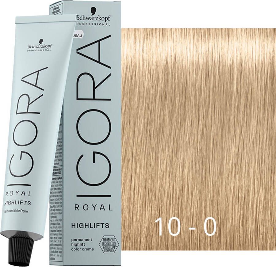 Schwarzkopf Igora Royal Highlifts 10-0 60 ml