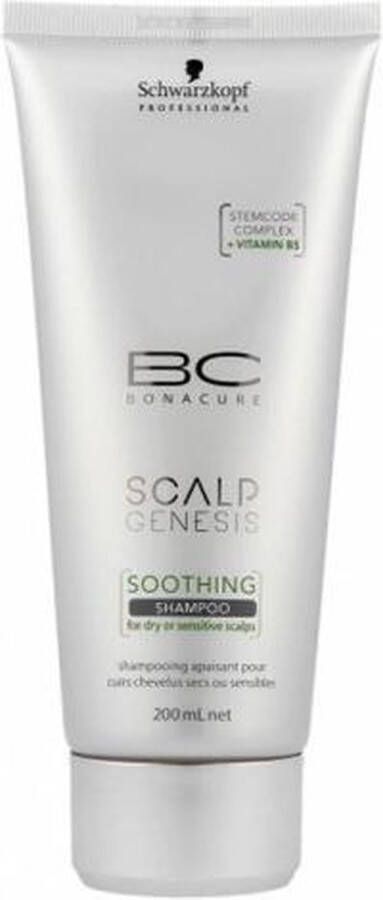 Schwarzkopf MULTI BUNDEL 2 stuks Bc Scalp Genesis Soothing Shampoo 200ml