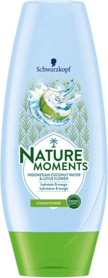 Schwarzkopf Nature Moments Indonesian Coconut Water & Lotus Bloem Crèmespoeling 200 ml